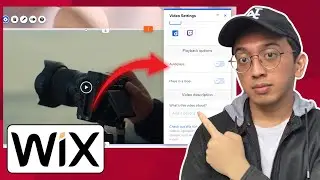 How to Add Video on WIX Website | Make The Video Autoplay when Someone Visit Your Website! - 2025