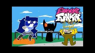 Friday Night Funkin' - VS Meri Fangirl FULL WEEK + Cutscenes - FNF MODS