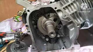 Удаление центробежного регулятора оборотов двигателя Lifan 168f