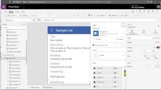 Power Apps & SharePoint - Connect To A SharePoint List with Images