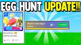 *NEW* EGG HUNT UPDATE!! | Roblox Bedwars