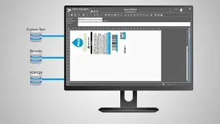 Domino K600i - Editor® Starlight variable data printing workflow