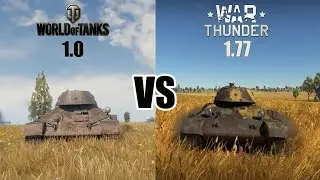 World Of Tanks 1.0 Vs War Thunder 1.77