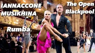 Ferdinando Iannaccone - Yulia Musikhina | The Blackpool Open 2023 | Rumba | WDO Professional Latin