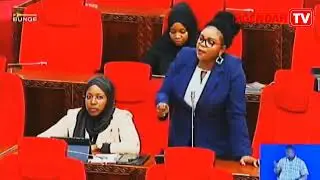 MBUNGE WA VITI MAALUM  CHADEMA AJICHANGANYA BUNGENI | NAIBU SPIKA ATAKA UHALALI WA KUWEPO BUNGENI