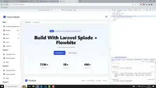Laravel Splade Admin Panel Dashboard Template Flowbite Tailwind