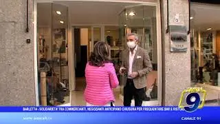 Barletta - Solidarietà tra commercianti, negozianti anticipano chiusura per frequentare bar e risto