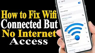 WiFi Connected but no Internet Access Fix | Android | 2025