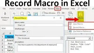 How to Create and Use Macros in Microsoft Excel | Excel Automate Task Tutorial for Advanced Users