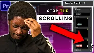 Organize Your MOGRTs In Premiere Pro!!!