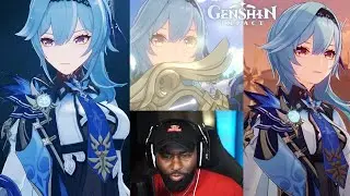 Eula Story Reaction | Genshin Impact Shorts
