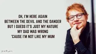 Ed Sheeran - Save Myself (Lyrics)