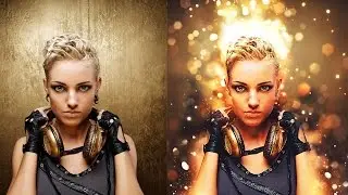 Shimmer Photoshop Effect Tutorial | Automatically create shimmering light effects