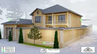 Ландшафтный дизайн дома в Махачкале