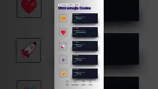 HTML Emojis Codes 