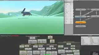 UNITY Basic Rabbit Life Cycle AI using Behavior Trees