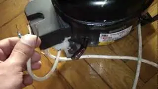 How to modify a fridge compressor into an air compressor