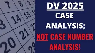 DV 2025: CASE ANALYSIS; NOT Case Number Analysis!