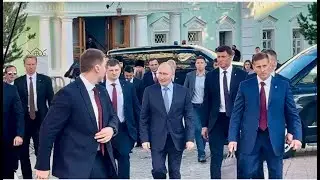 Эксклюзивные кадры из Троице-Сергиевой лавры. Путин подошел к людям, а губернатор просил отпустить