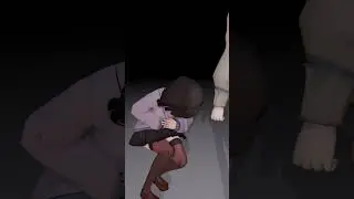 【OC MMD】Belly Punching/腹パン(Kitazawa yui) 