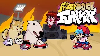 FNF but BF rap battling dogs | Friday Night Funkin' VS Doge [Hard] | All weeks Bonus Scrapped Song.