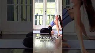 Mobility Challenge! Can you do this? 👆