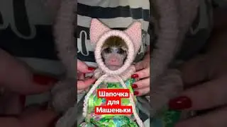 Шапочка с ушками для Машеньки 