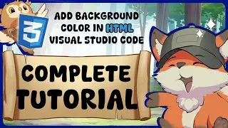 How to Add Background Color in Html Visual Studio Code | GG