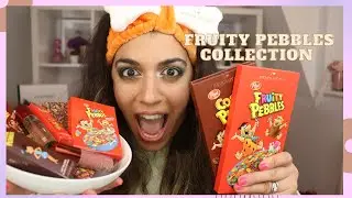 I HEART REVOLUTION X FRUITY PEBBLES COLLECTION REVIEW | BEAUTY AND THE KIDS