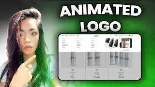 How to create animated logo on shopify | shopify tutorial  2024