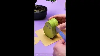 Making CUTEST Avocado From Paper 