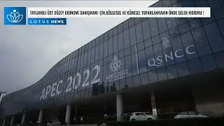 TAYLANDLI ÜST DÜZEY EKONOMİ DANIŞMANI ÇİN,BÖLGESEL VE KÜRESEL TOPARLANMANIN ÖNDE GELEN MOTORU !