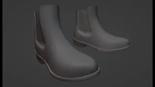 Chelsea Boot Modeling | Game Asset Modeling | Blender 4.2