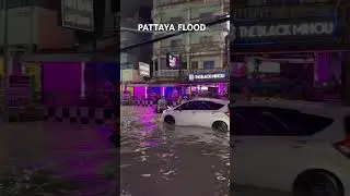 Huge Flood in Pattaya Thailand Today - September 02, 2024