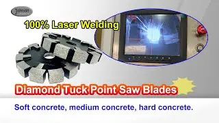 Floor Heating Cutting Disc Laser Welded Diamond Tuck Point Saw Blades for Concrete Floor