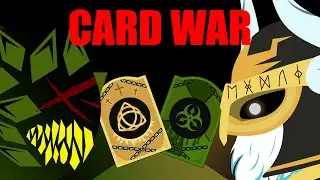 10000 SUBS SPECIAL - Card War | PALADIN VS ZOMBIES | Marble Race In Algodoo