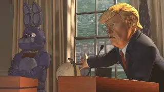 Trump talks about Freddy Fazbear’s Pizza [SFM] [FNaF]