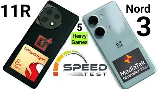 Nord 3 vs Oneplus 11R SpeedTest Comparison 🔥🔥🔥