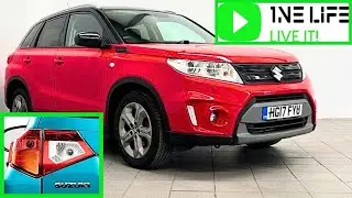 Suzuki Vitara Rear Light Brake Light Indicator Bulb Replacement How To Remove and Replace Bulb