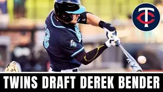 Minnesota Twins select C/1B DEREK BENDER in the 6th Round || MLB DRAFT 2024