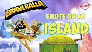 Giveaway & Emote on an island (Brawlhalla Battle Pass Season 8 Week 12)