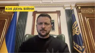 436 day of war. Address by Volodymyr Zelenskyy to Ukrainians