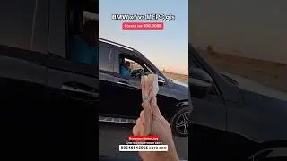 BMW X7 vs MERCEDES GLS. Гонка на 500.000 Авто из Грузии. 