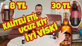 Evde Viski Kiti Hazırlama Ve Etil Alkol'den Viski Yapımı !