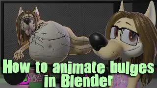 How to animate bulges in Blender