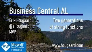 Two generations of string functions in AL and Business Central