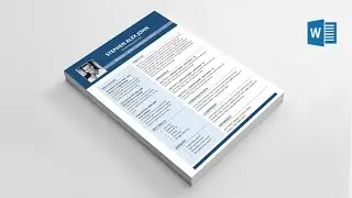 Resume Tutorial I How to Create Resume in MS Word ⬇ FREE  TEMPLATE