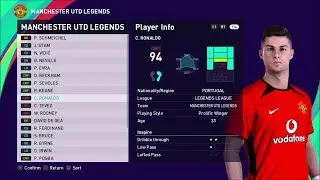 Manchester United Legends PES 2021 by realalibahzad