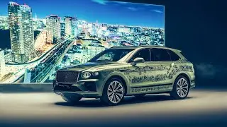 Bentley ‘Belonging Bentayga’ painted by Stephen Wiltshire / Стивен Уилтшир расписал Bentley Bentayga