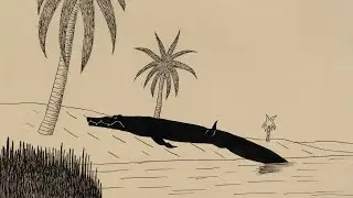 年をとった鰐